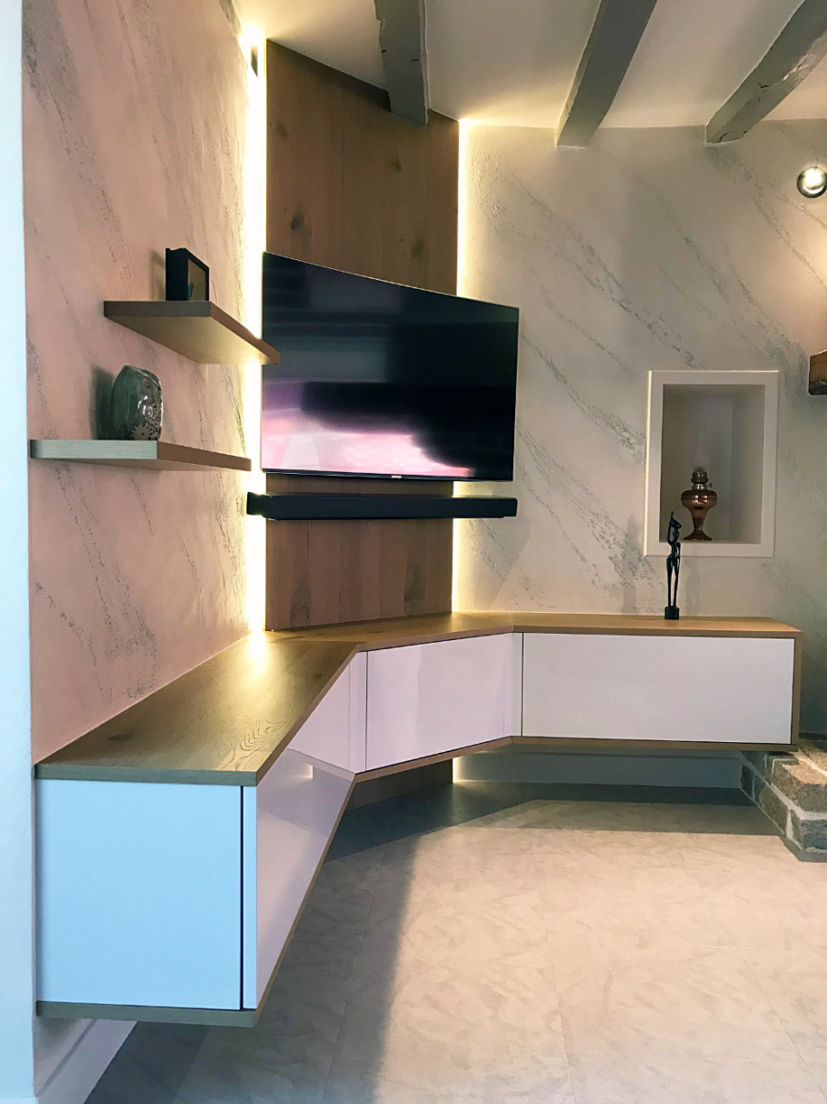 Угловая телевизионная зона