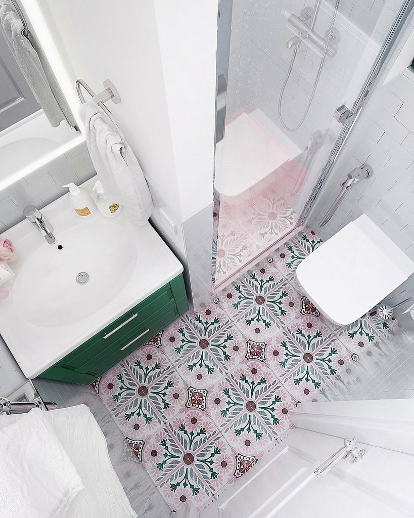 Очень маленькие Ванные комнаты