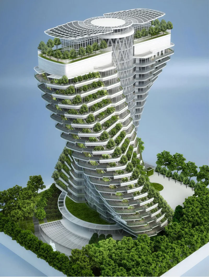 Agora Garden Tower в Тайбэе, Тайвань