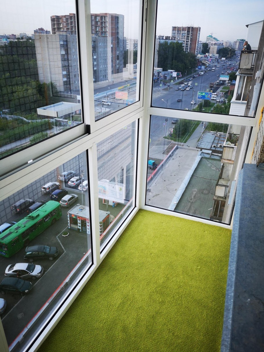 Стеклянная лоджия