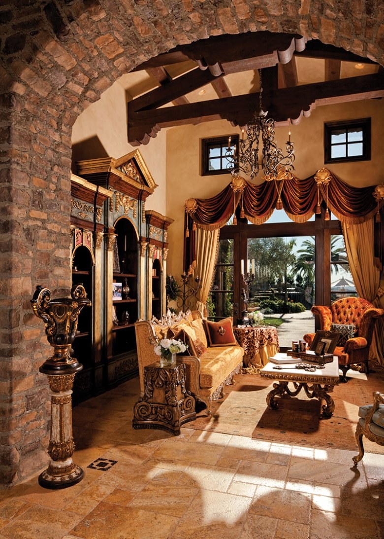 Итальянский дом в Тосканском стиле