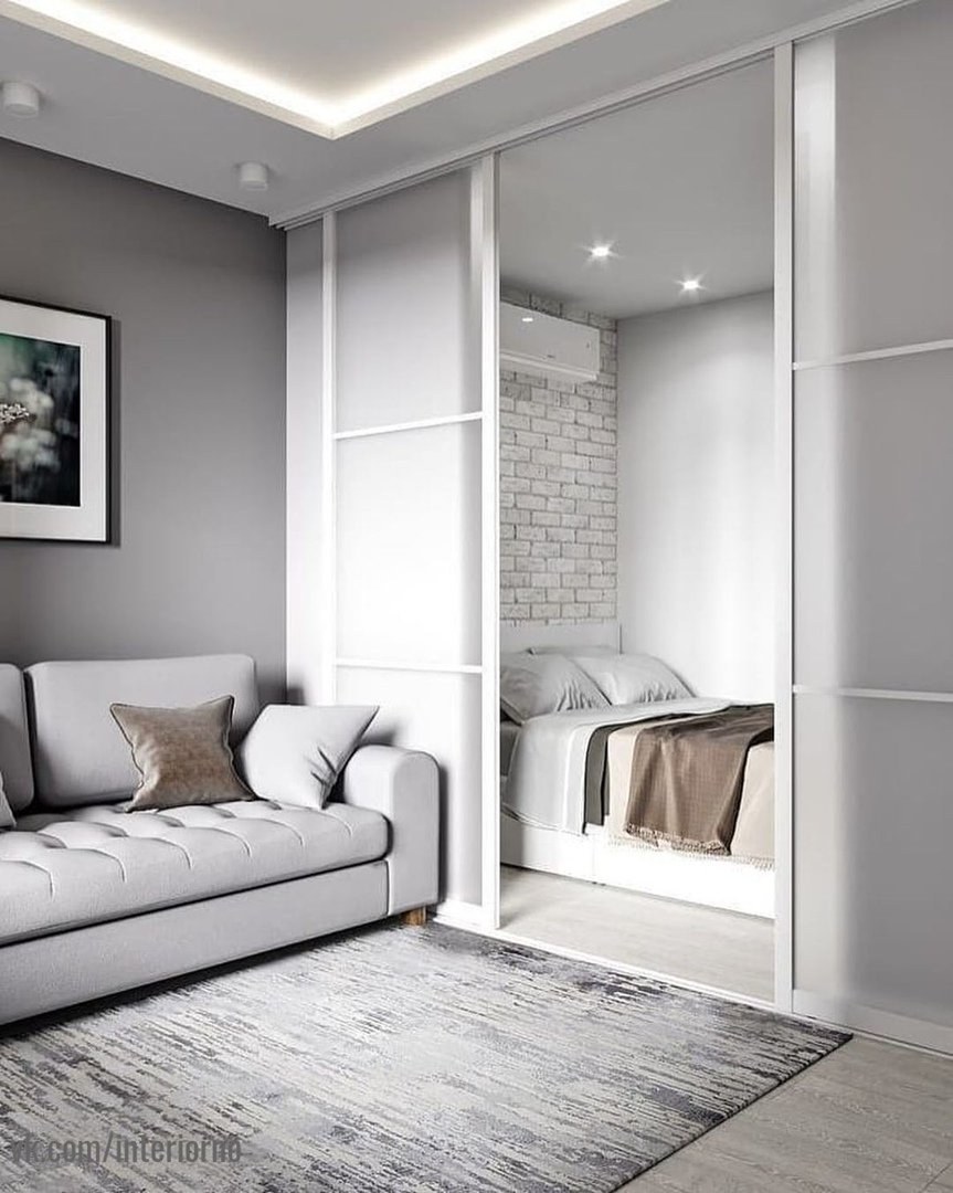 Интерьер однокомнатной квартиры