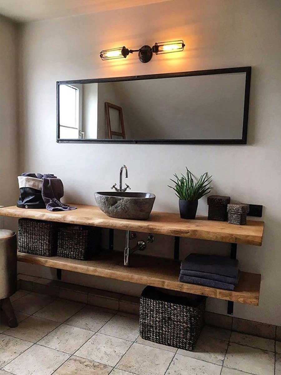 Столешница слэб раковина лофт