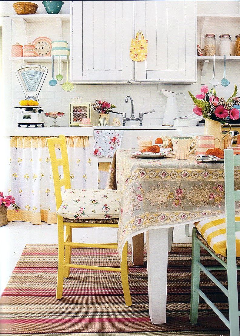 Текстиль в интерьере Прованс