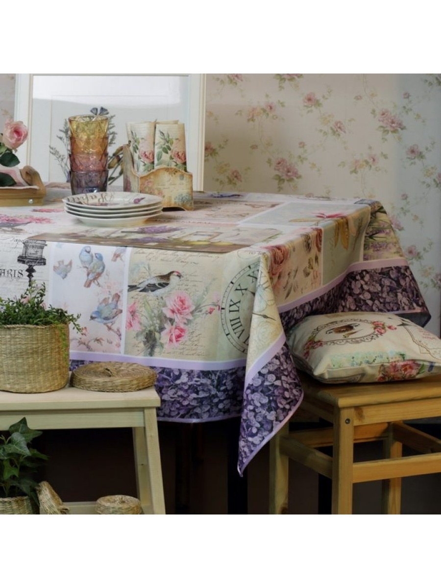 Скатерть СД ПЭСТ 150/200 Лаванда-1 61