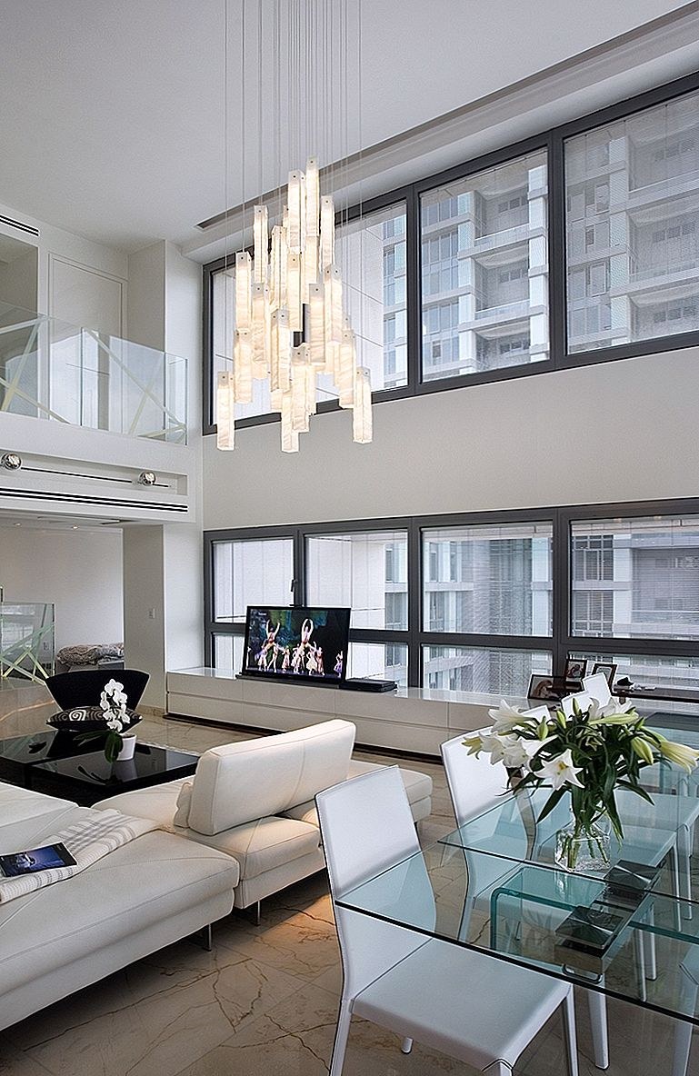 Люстры для второго света в современном стиле