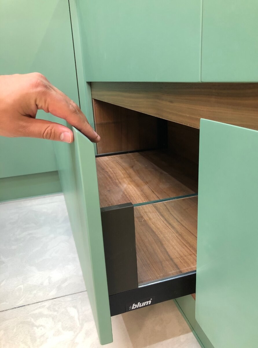 Фасады Сидак с интегрированной ручкой