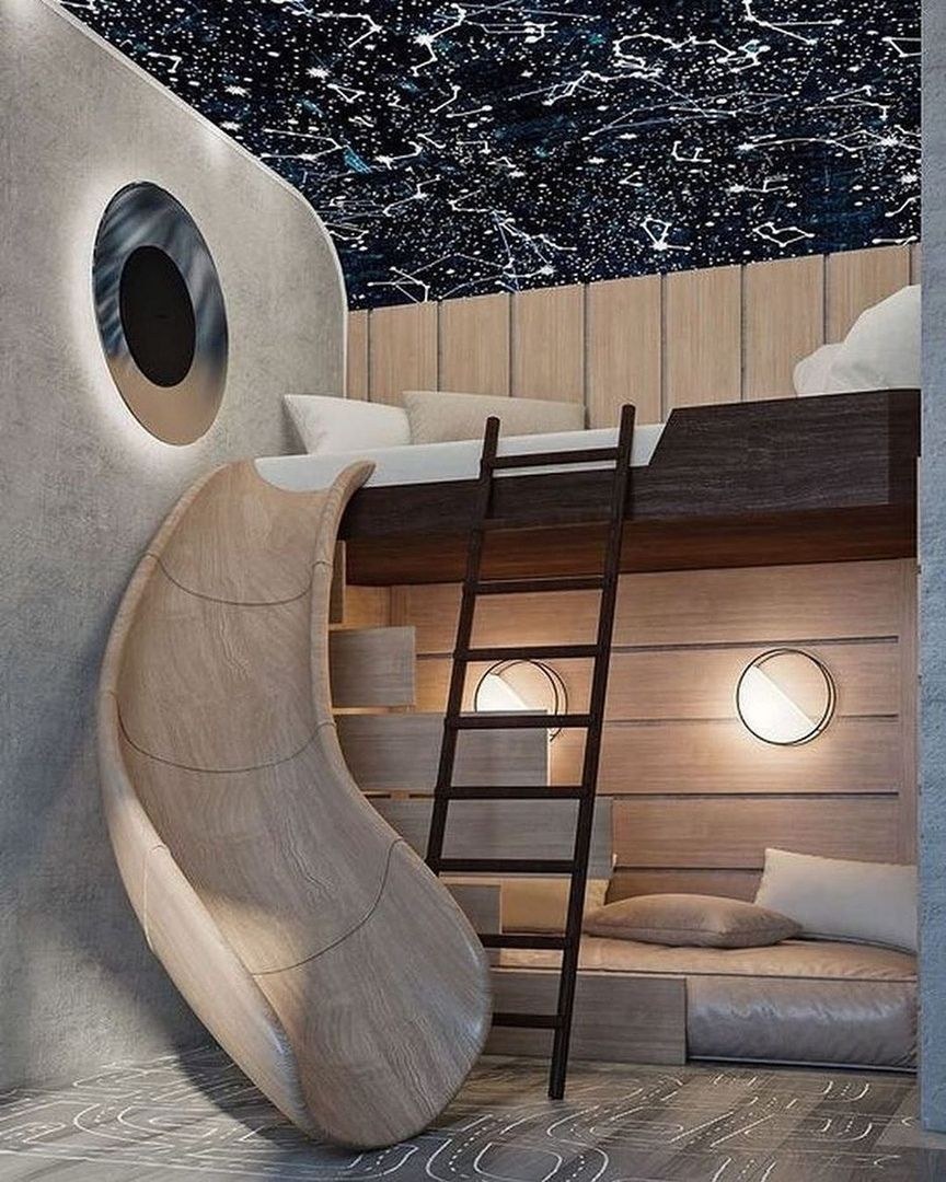 Стильная маленькая спальня