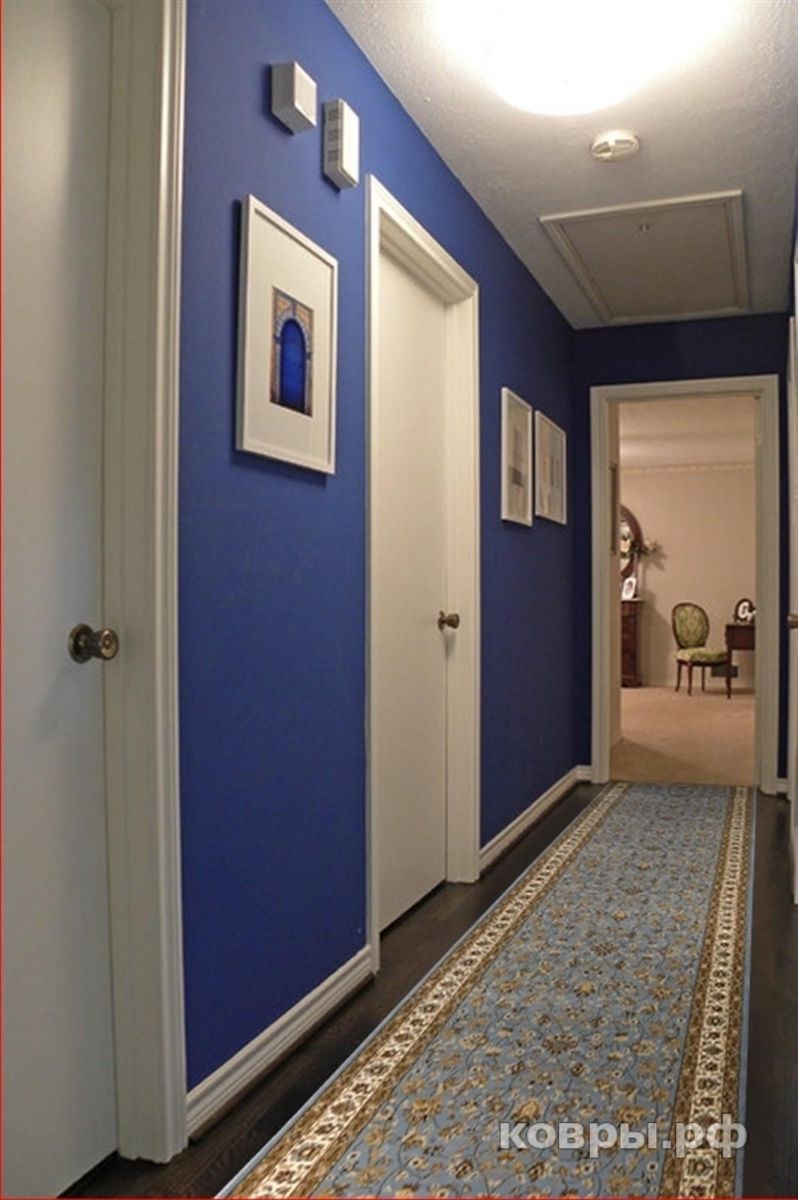 Прихожая в зеленом цвете