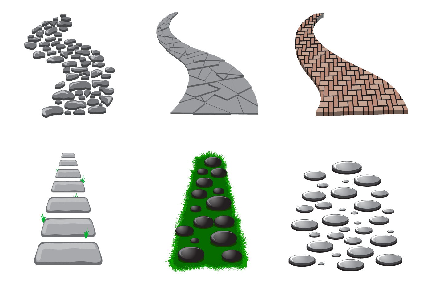 Каменные дорожки извилистые линии которых символизируют. Каменная дорожка для детей. Дорожка для фотошопа. Тропинка на белом фоне. Дорожка нарисованная.