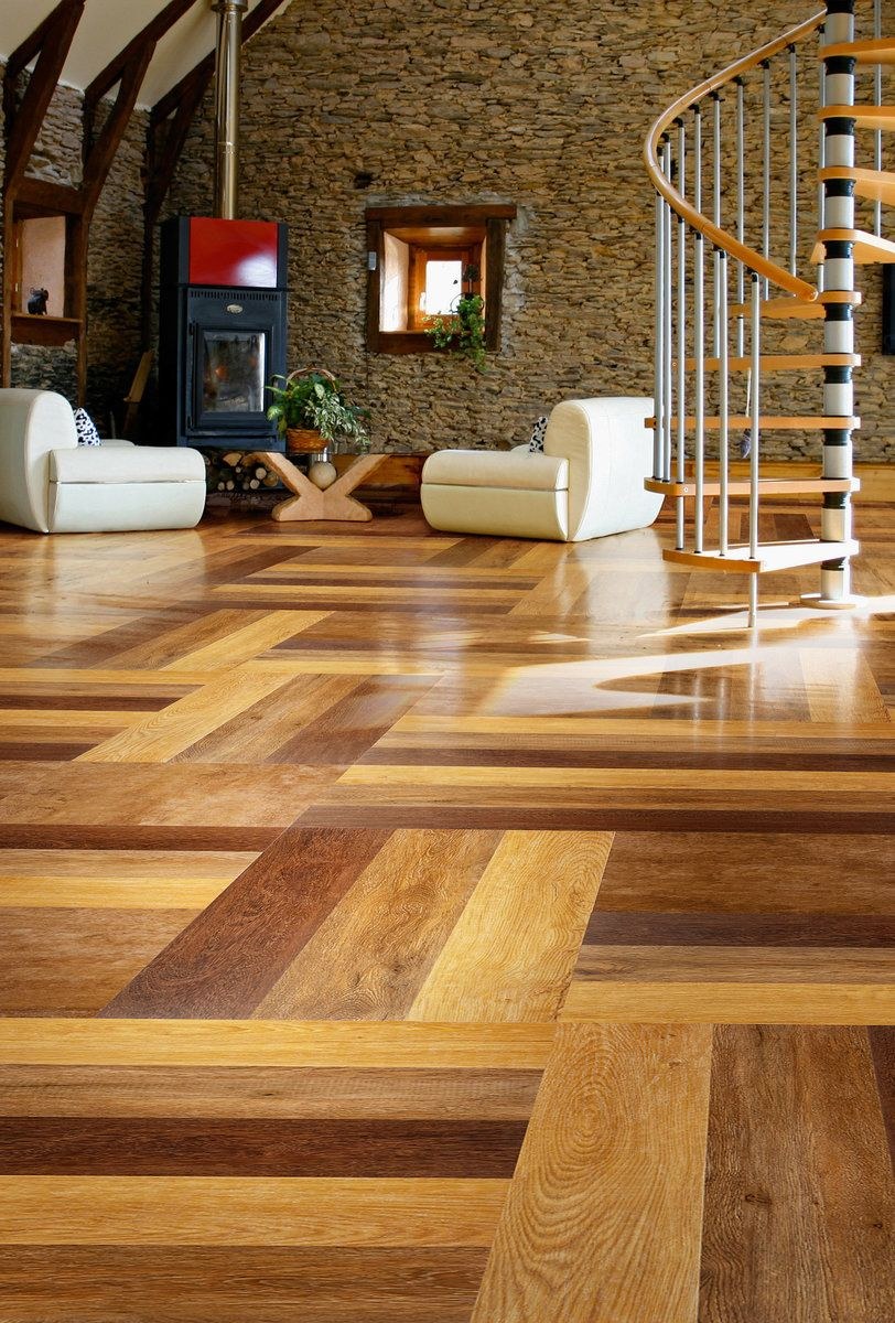Паркет в частном доме