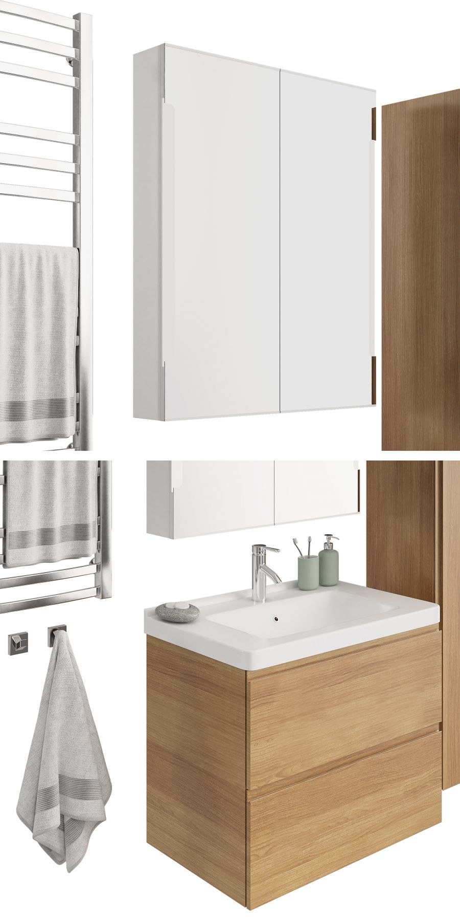 Икеа ГОДМОРГОН темно серый