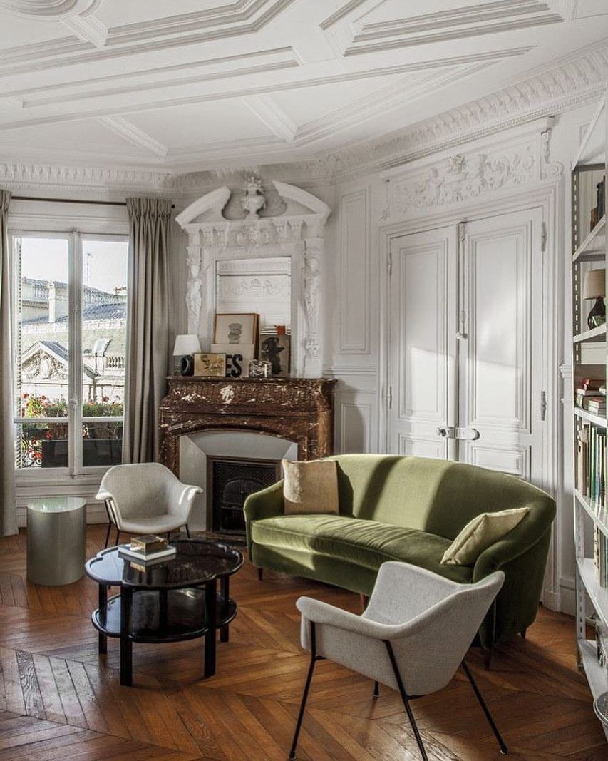 Парижский стиль в интерьере