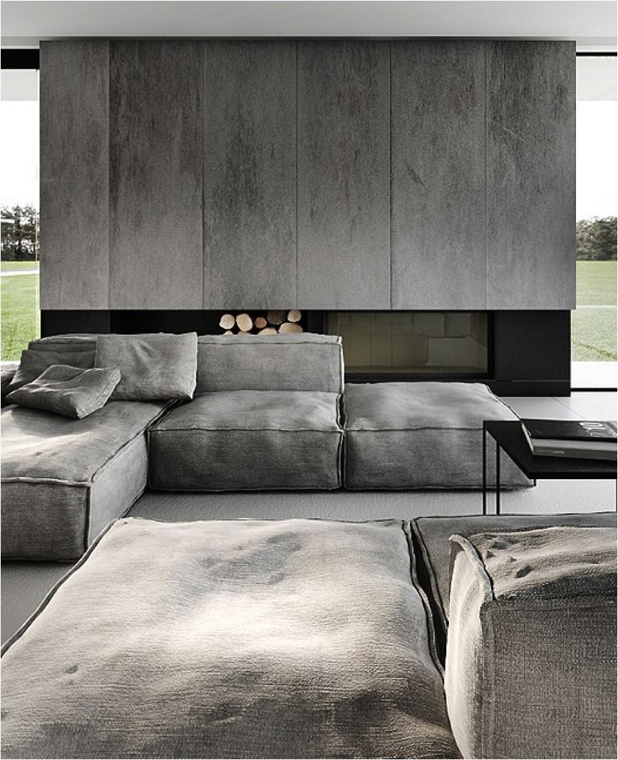 Стены лофт в квартире