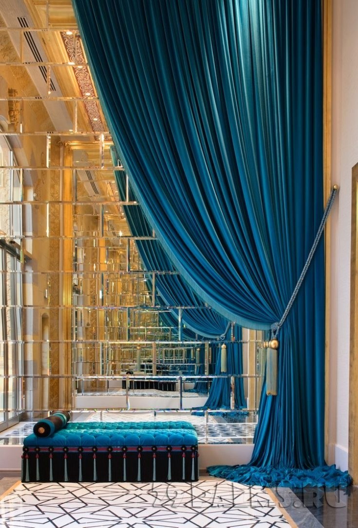 Спальня в бархате