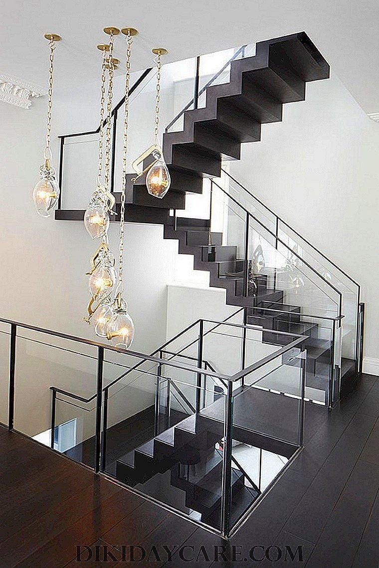 Каскадная люстра в интерьере