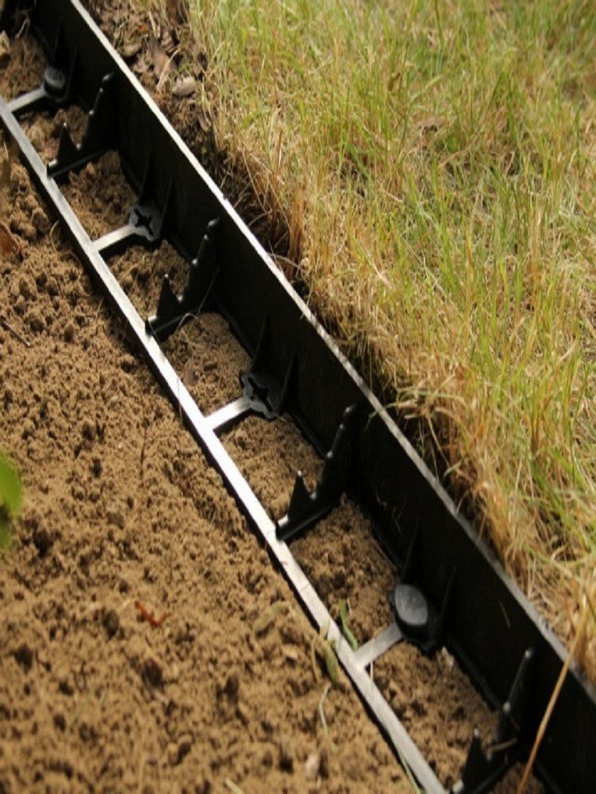 ЭКОСАД / садовый пластиковый бордюр