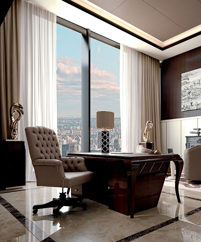 Интерьер кабинета руководителя