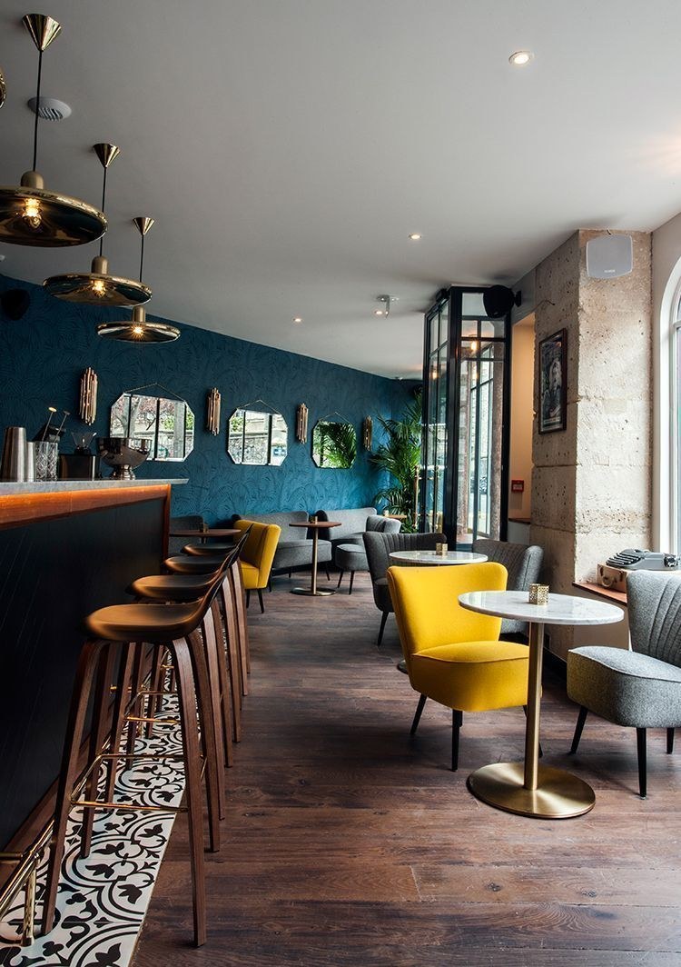 Интерьер кафе в стиле фьюжн (81 фото)