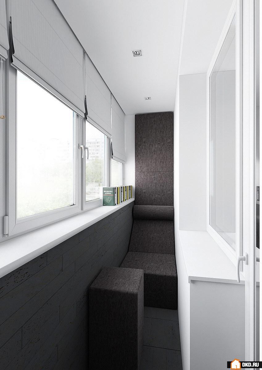 Застекление лоджии 6 метров