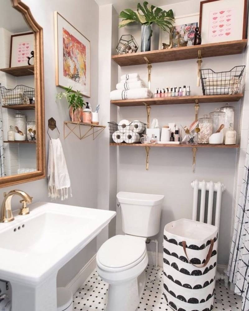 Декор ванной комнаты