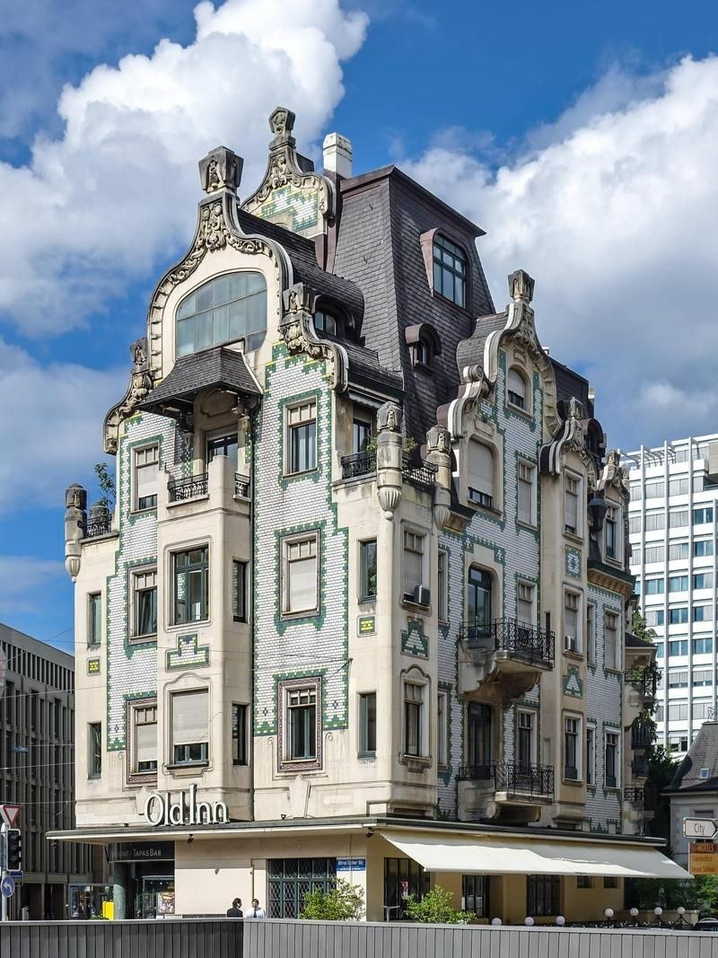 Стиль Модерн во Франции ар нуво