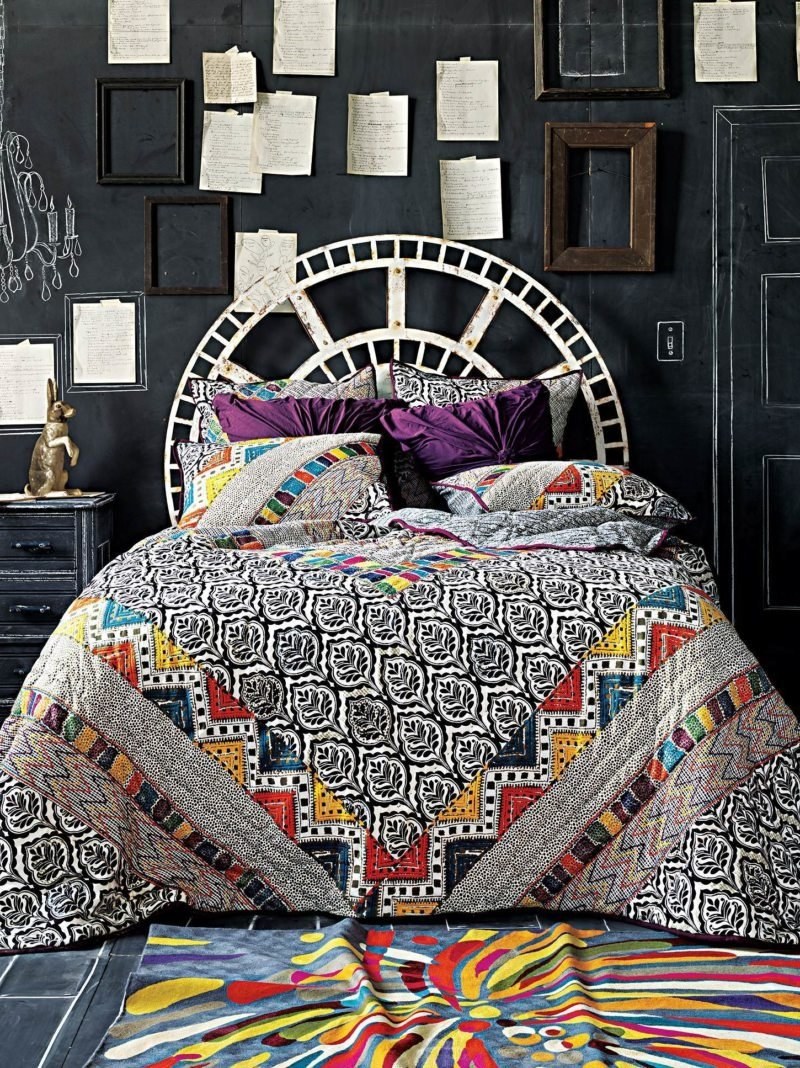 Спальня в стиле пэчворк