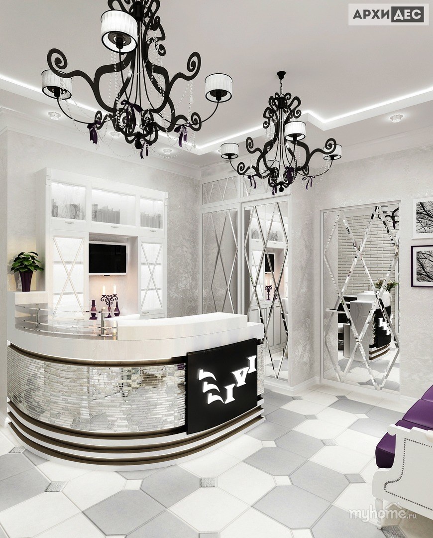 Салон красоты в стиле арт деко