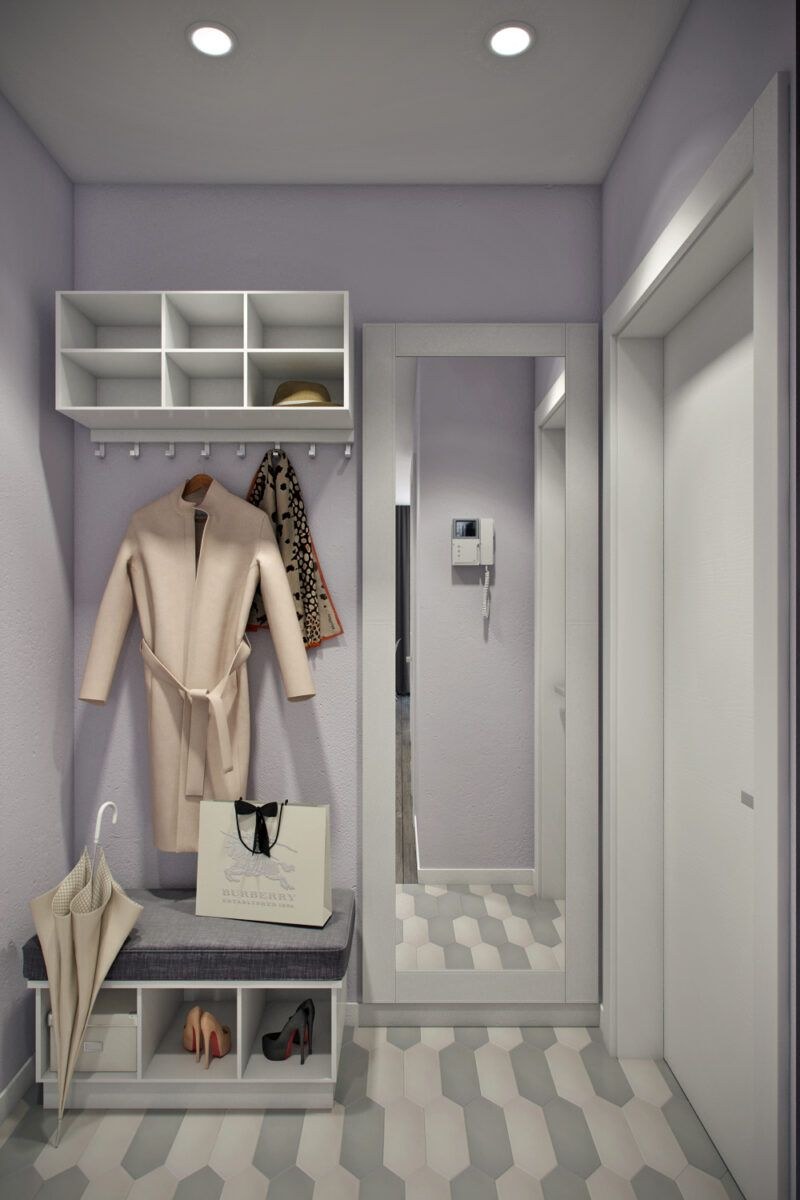 Гардероб для прихожей в современном стиле