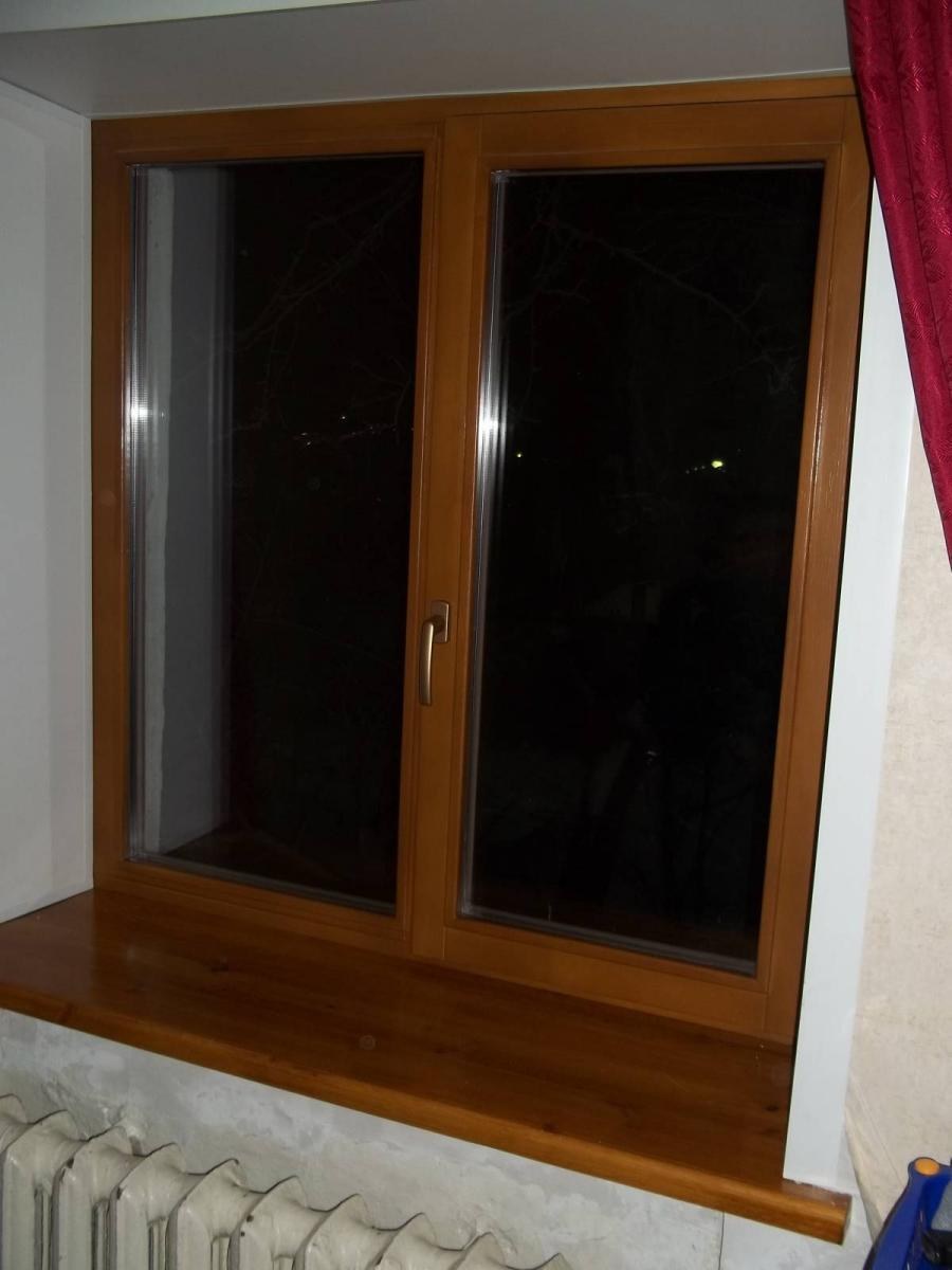 Окна Рехау под дерево