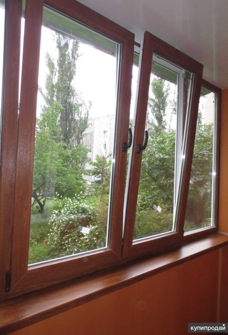 Окна Рехау под дерево