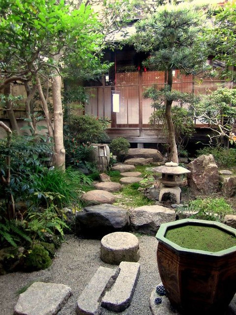 Сад в японском стиле ландшафтный дизайн (84 фото)