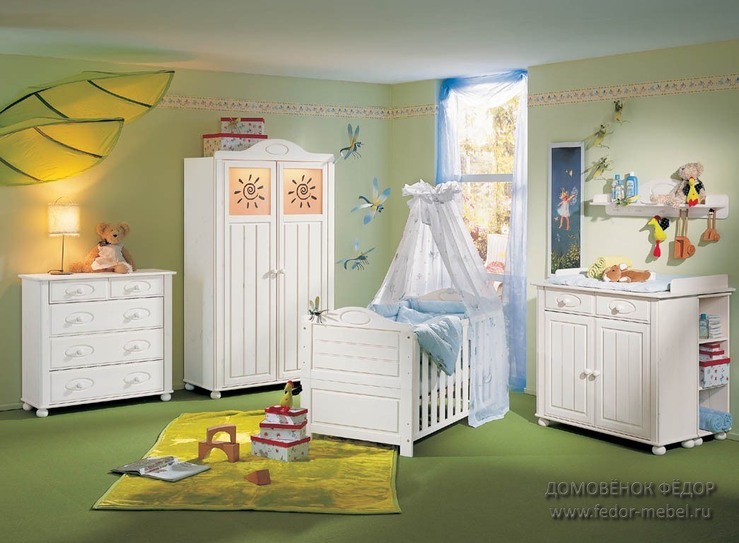 Baby bedroom. Детские комнаты. Детская комната для малыша. Детская комната для новорожденных. Интерьер детской для малыша.