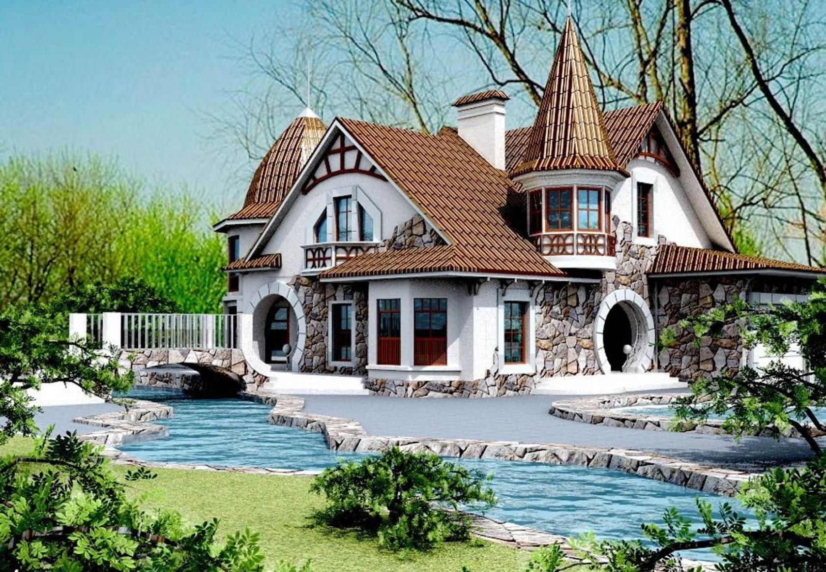 Твой дом красивый. Красивые коттеджи. Сказочный дом. Проекты сказочных домов. Красивый домик.