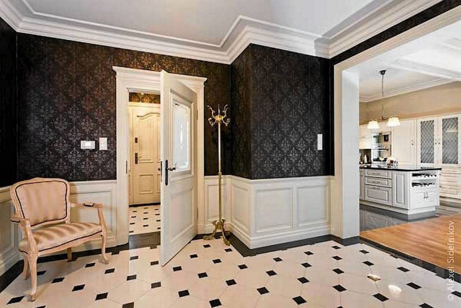 Молдинги в классическом интерьере