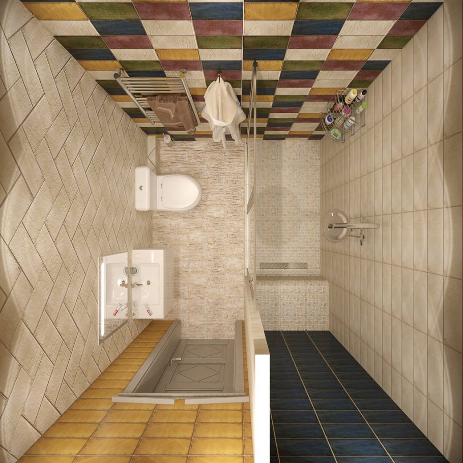 Подростковый туалет дизайн