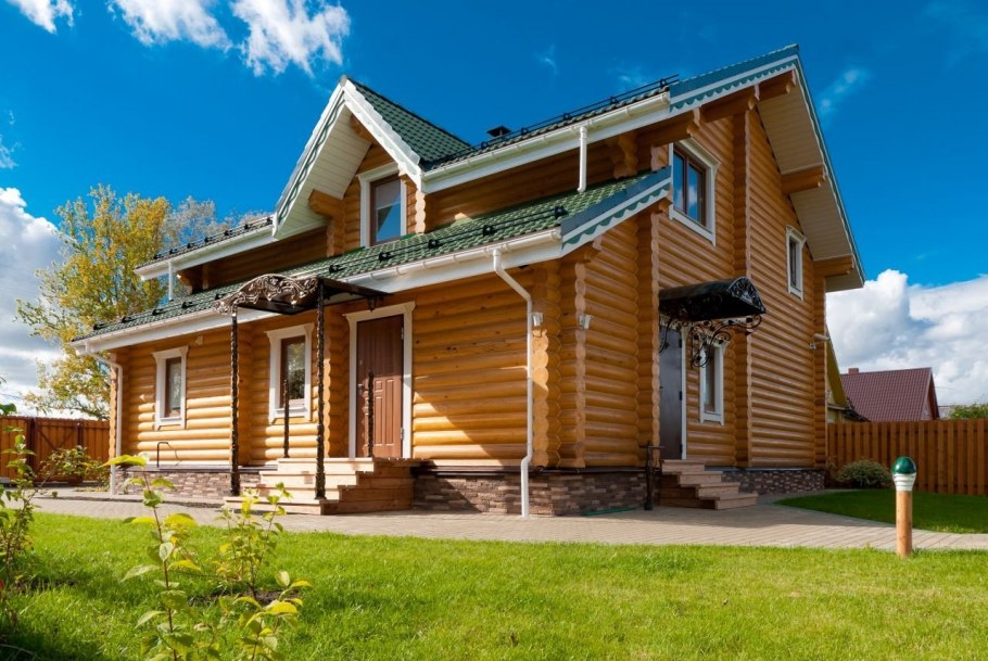 Красивые деревянные дома