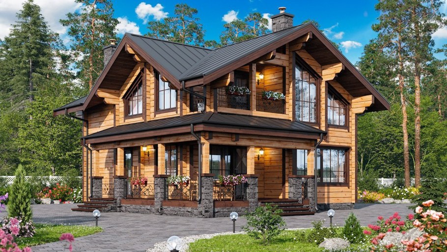 Корпорация Русь дома из клееного бруса