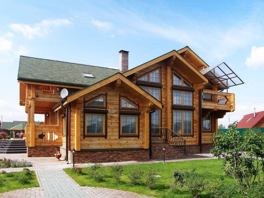 Пионер дома из дерева Канада