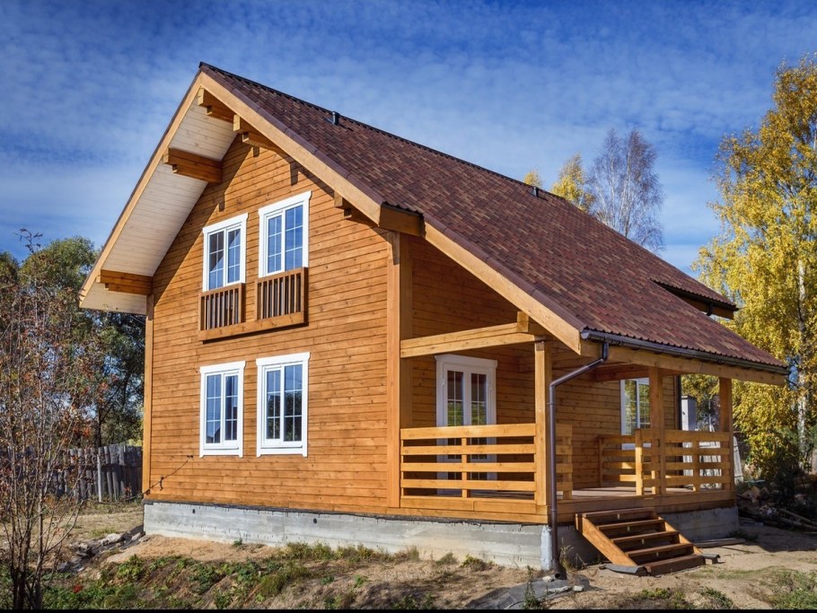 Деревянный домик