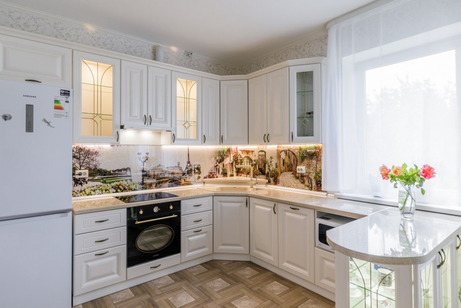 Кухня Венеция угловая фабрика Элана