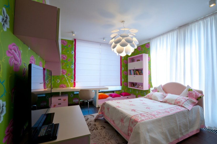 Люстры в детскую комнату для подростка