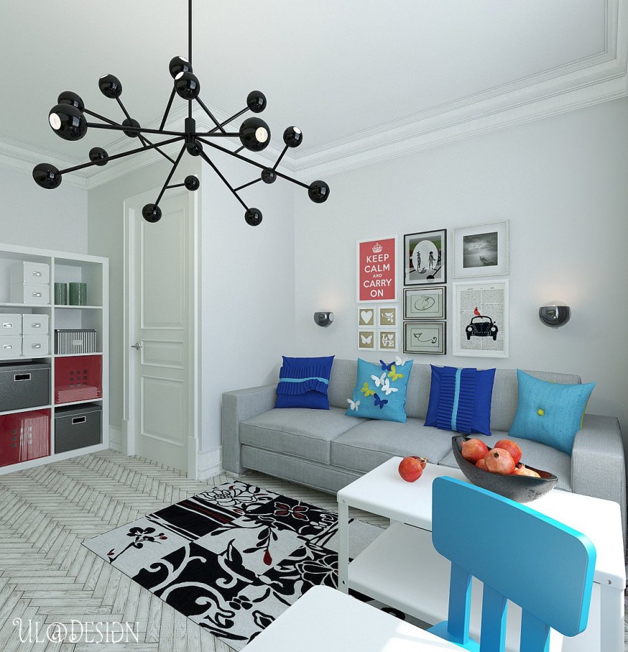 Люстры в скандинавском стиле в интерьере