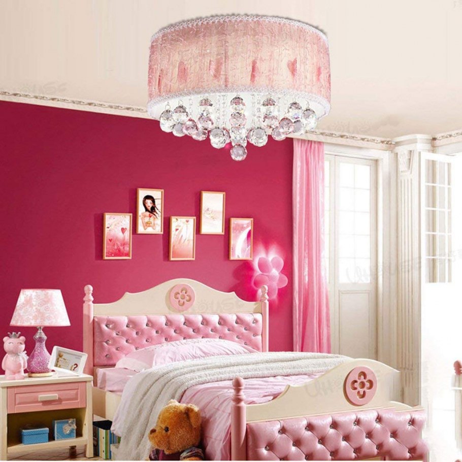 Люстра для девочки в спальню