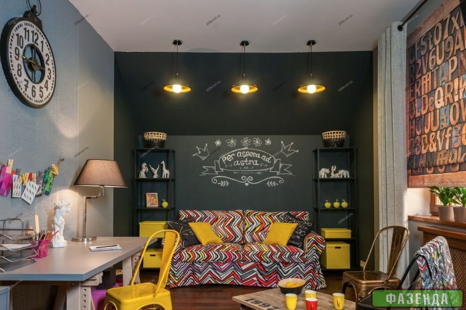 Светильники в комнату подростка