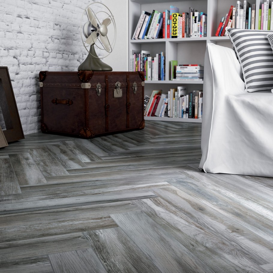 Ламинат Faus Grey Chevron