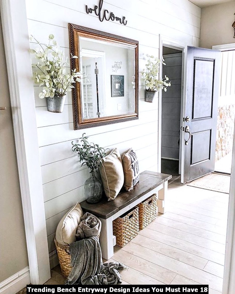 Коридор в деревенском стиле