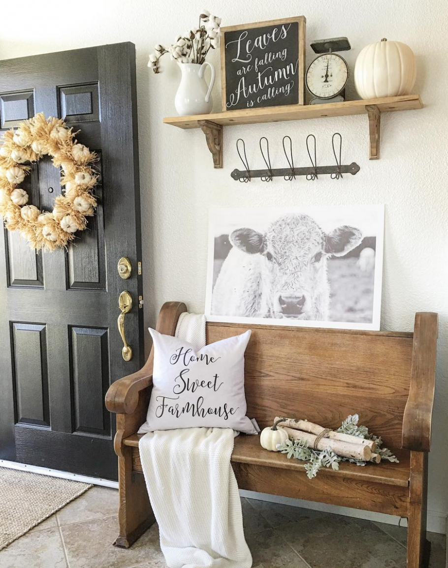 Прихожая в стиле Farmhouse