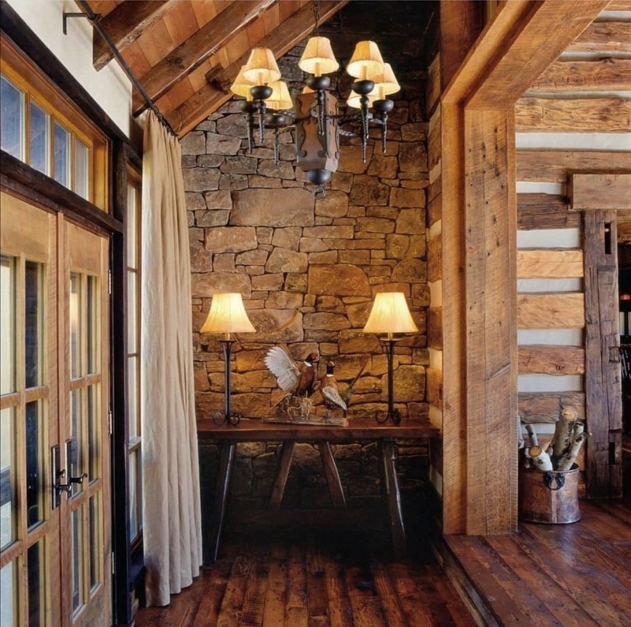 Отделка в стиле Шале