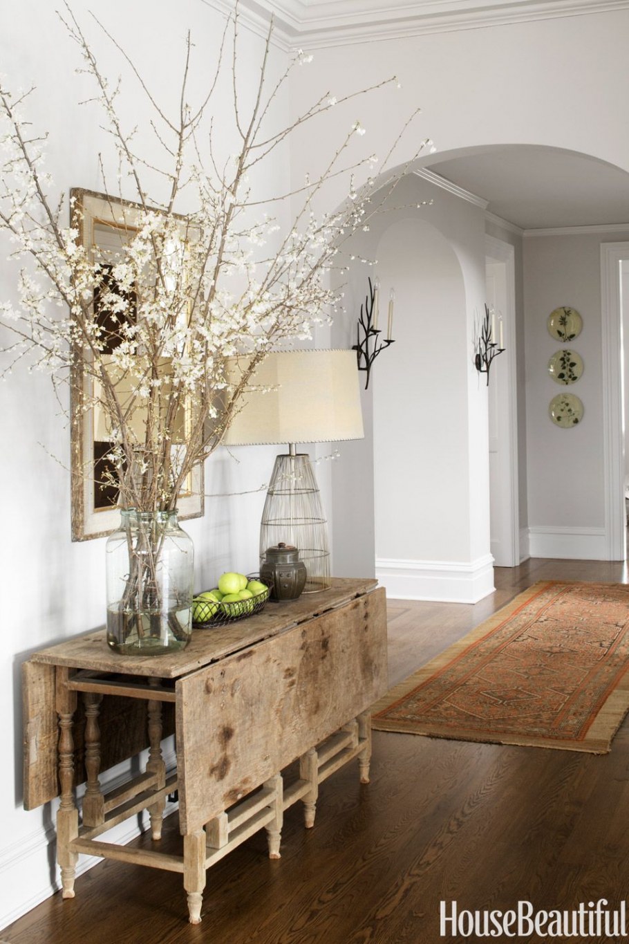 Прихожая в стиле рустикальном стиле